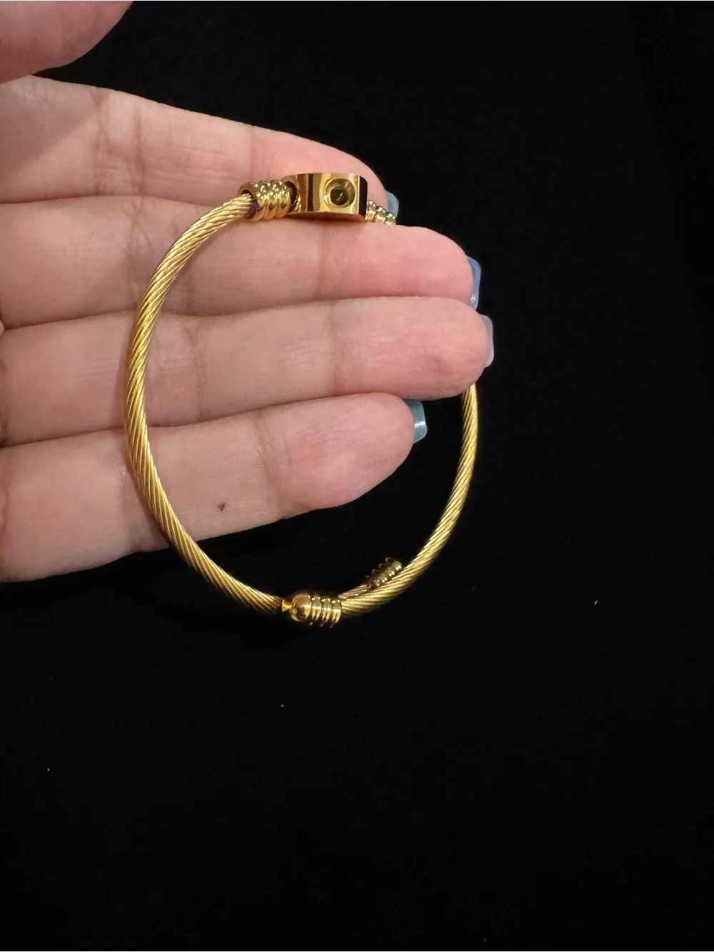 14K Yellow Gold Vermeil Memorial Urn Bracelet – Keepsake Jewelry – Heart Urn